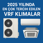 2025 Yılında En Çok Tercih Edilen VRF Klimalar