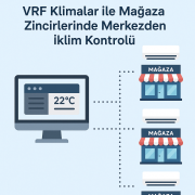 VRF Klimalar ile Mağaza Zincirlerinde Merkezden İklim Kontrolü
