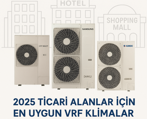 2025 İçin En Uygun Ticari VRF Klimalar