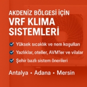 Akdeniz Bölgesi İçin Uygun VRF Klima Sistemleri
