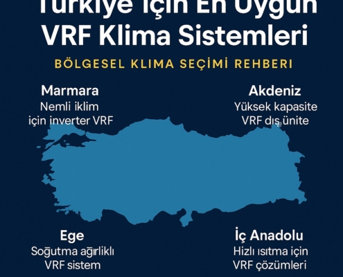 Türkiye İçin En Uygun VRF Klima Sistemleri