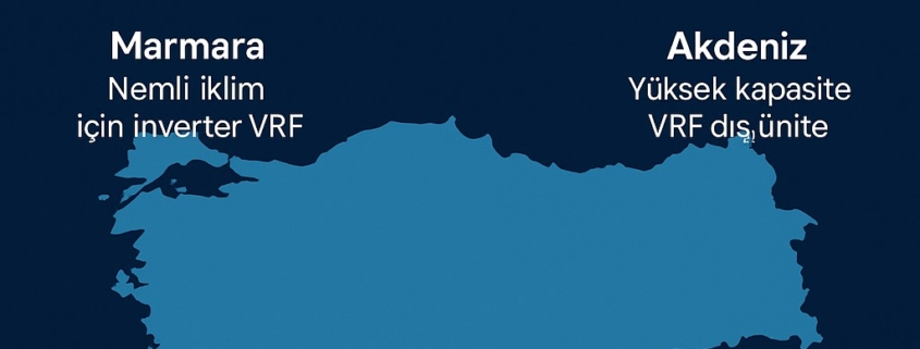 Türkiye İçin En Uygun VRF Klima Sistemleri