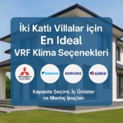 iki katlı villalar için en ideal vrf klima seçenekleri iki katlı villalar için en ideal vrf klima seçenekleri