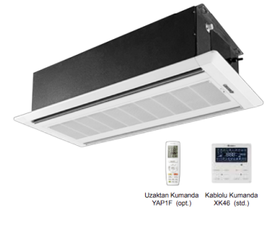 Gree 2 Yöne Üflemeli Kaset Tipi İç Ünite VRF Klimalar