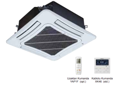 Gree 4 Yöne Üflemeli Kaset Tipi İç Ünite VRF Klimalar