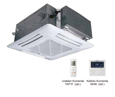 Gree Kompakt 4 Yöne Üflemeli Kaset Tipi İç Ünite VRF Klimalar